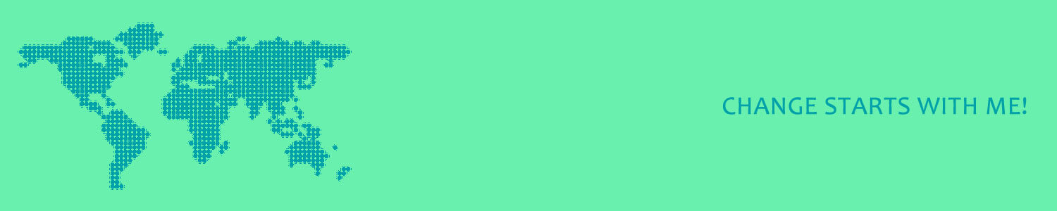 EcoVibes | Eco Friendly | About Banner | Change starts with me!