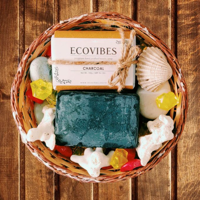 EcoVibes | premium hand crafted beauty soap | charcoal
