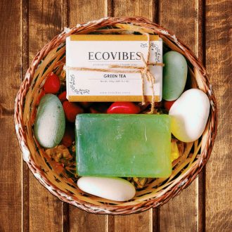 EcoVibes | premium hand crafted beauty soap | green tea