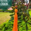 Macrame Tessel Key Chain