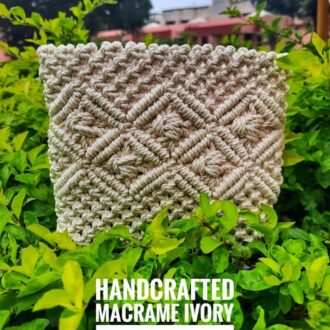 Macrame Clutch Bag