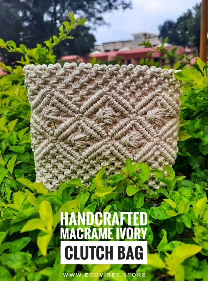 Macrame Clutch Bag