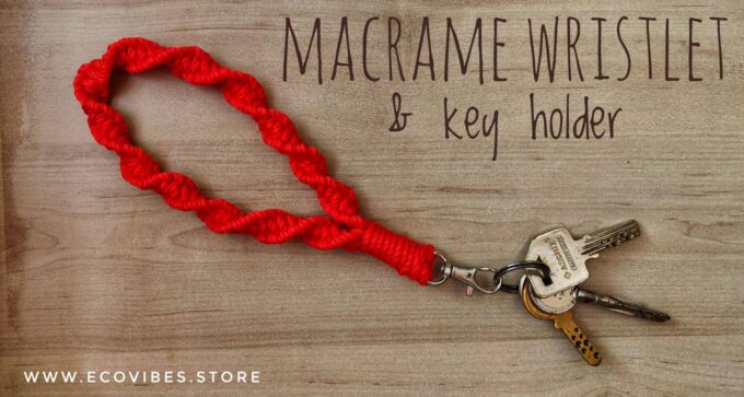 Macrame Whistlet & Key Holder