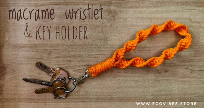 Macrame Whistlet & Key Holder