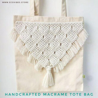 Macrame Tote Bag